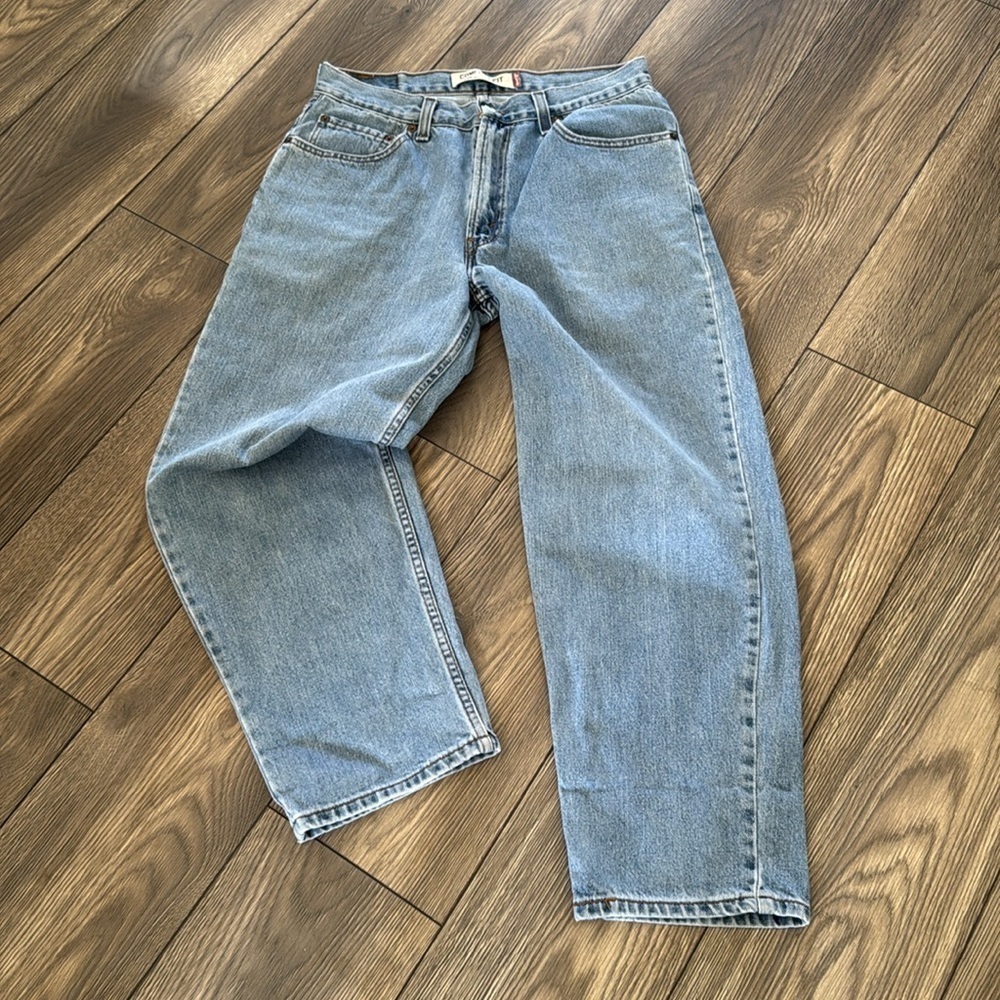 Vintage Levi’s 560 denim jeans size 34 x 30 comfort fit oversized relaxed fit